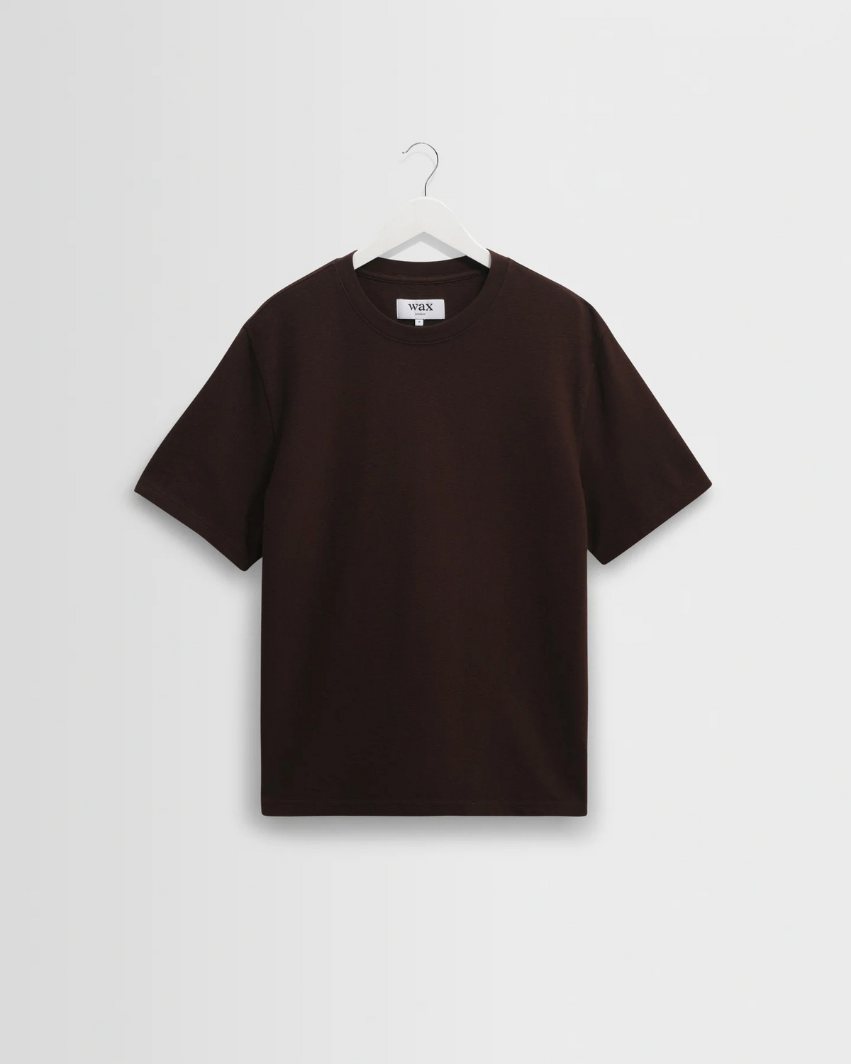 Dean Textured Organic Cotton T-Shirt - Brown