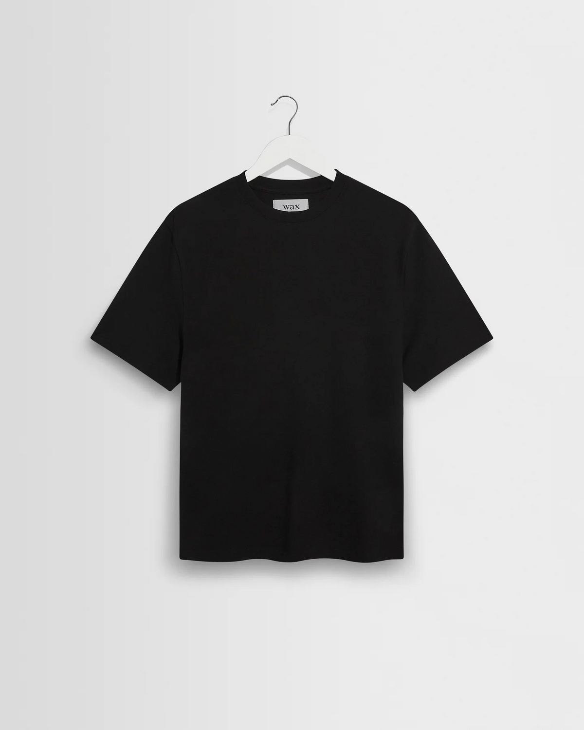 Dean Textured Organic Cotton T-Shirt - Black