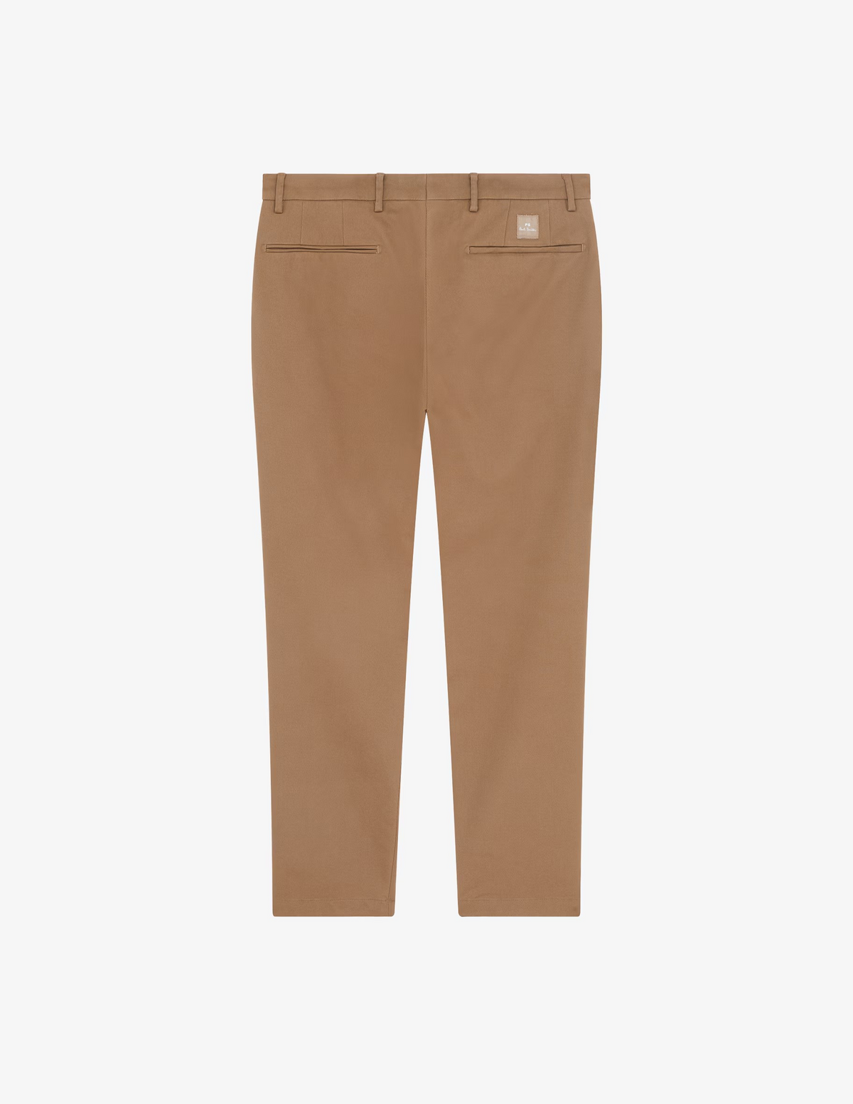 Mid Fit Stretch Cotton Twill Chino - Tan