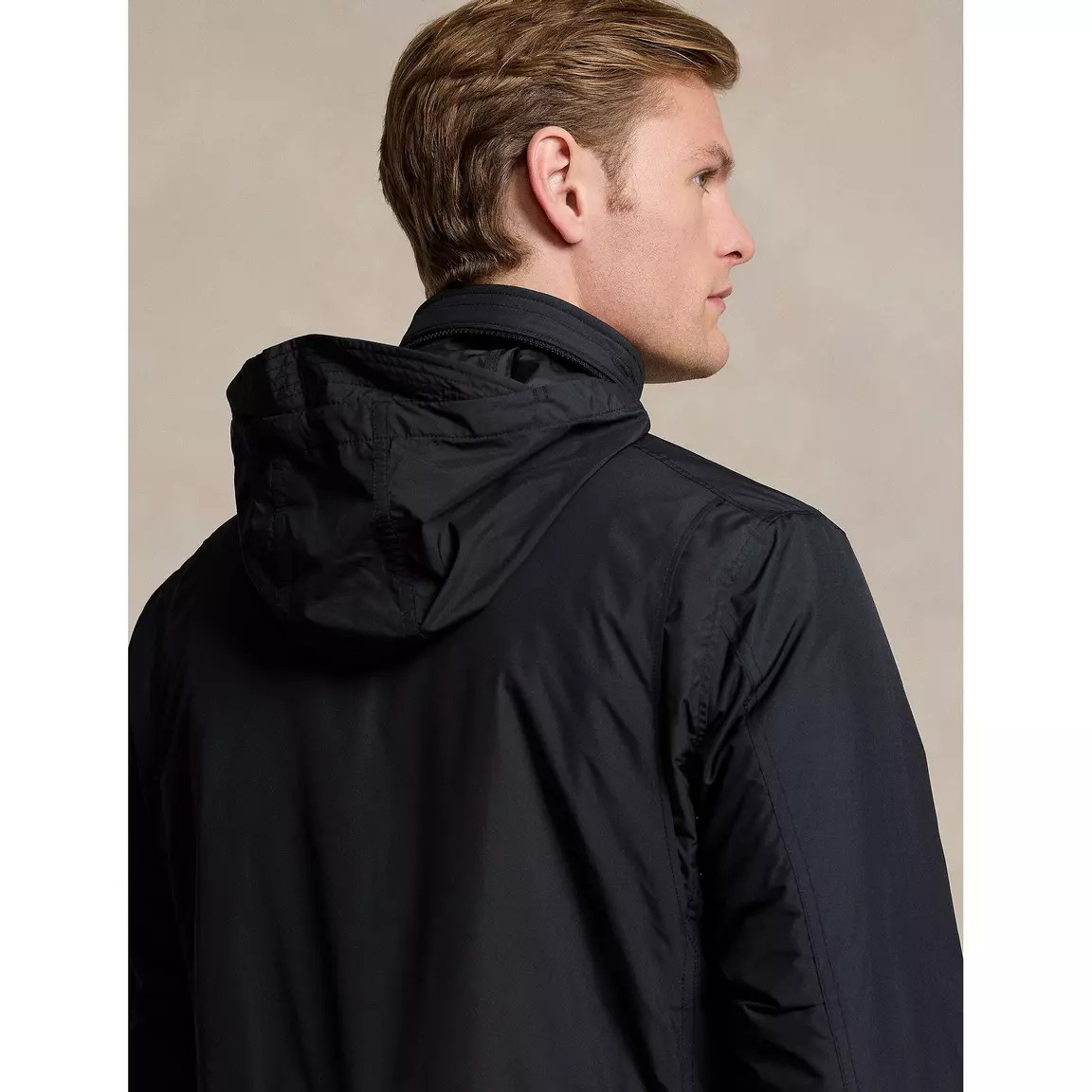 Lightweight Packable Combat Jacket - Black