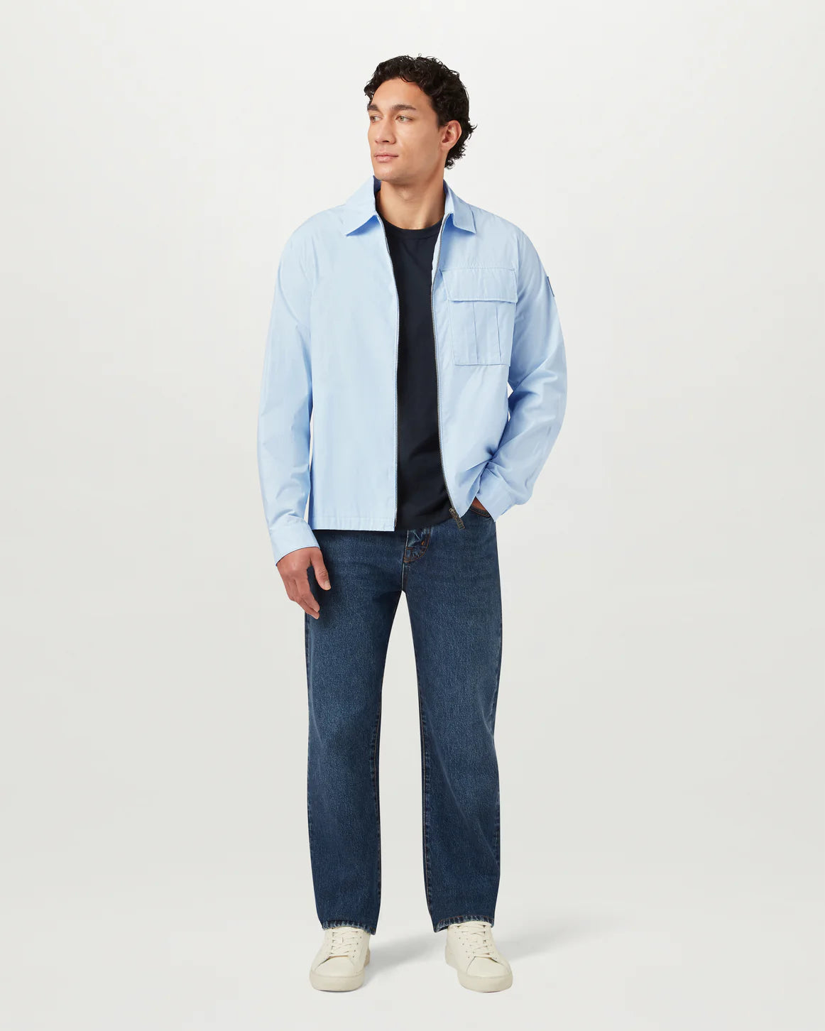Belstaff Cargo Overshirt- SKY BLUE