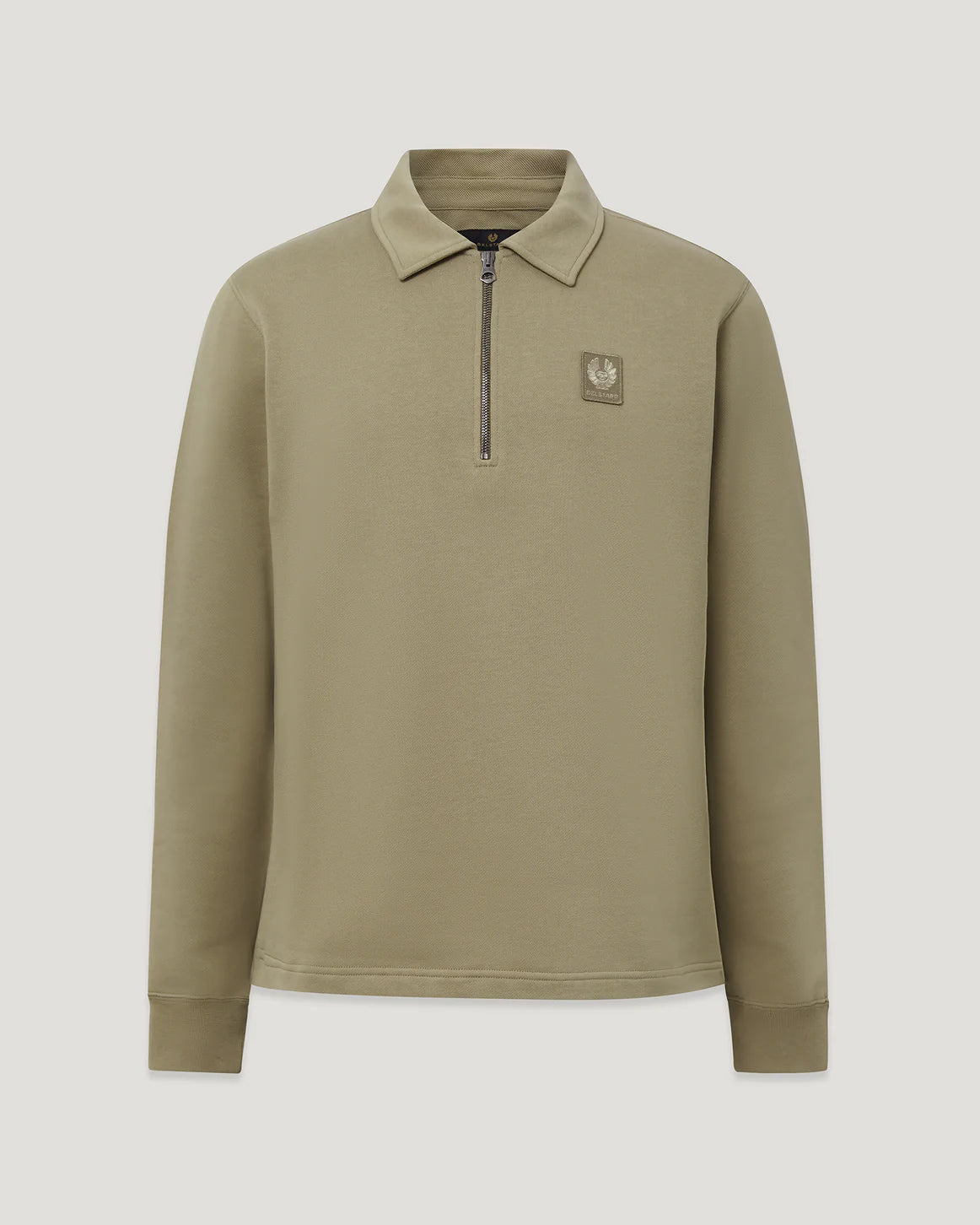 Curator Collared Sweatshirt- Fatigue Green
