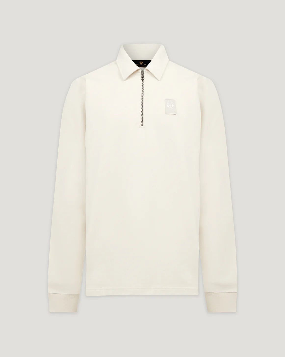 Curator Collared Sweatshirt- Cream Silver Birch