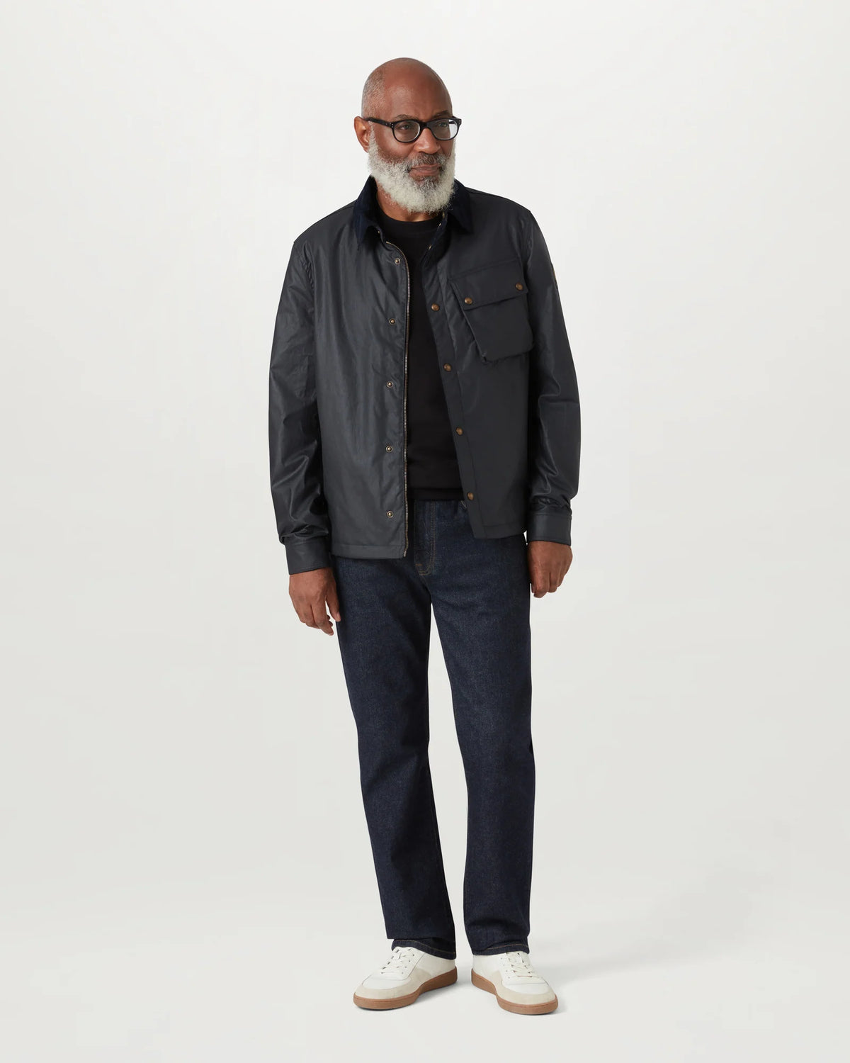 Ground Wax Jacket - Navy