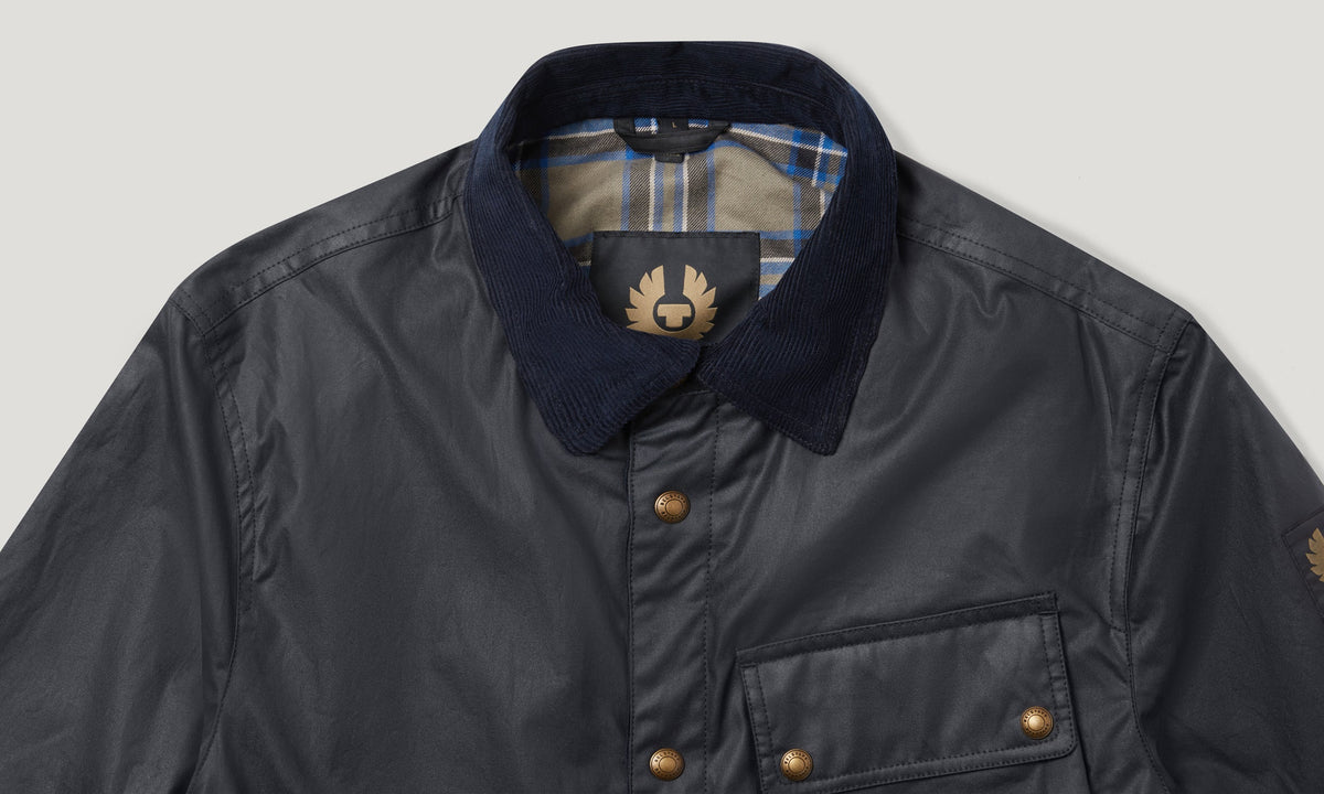 Ground Wax Jacket - Navy