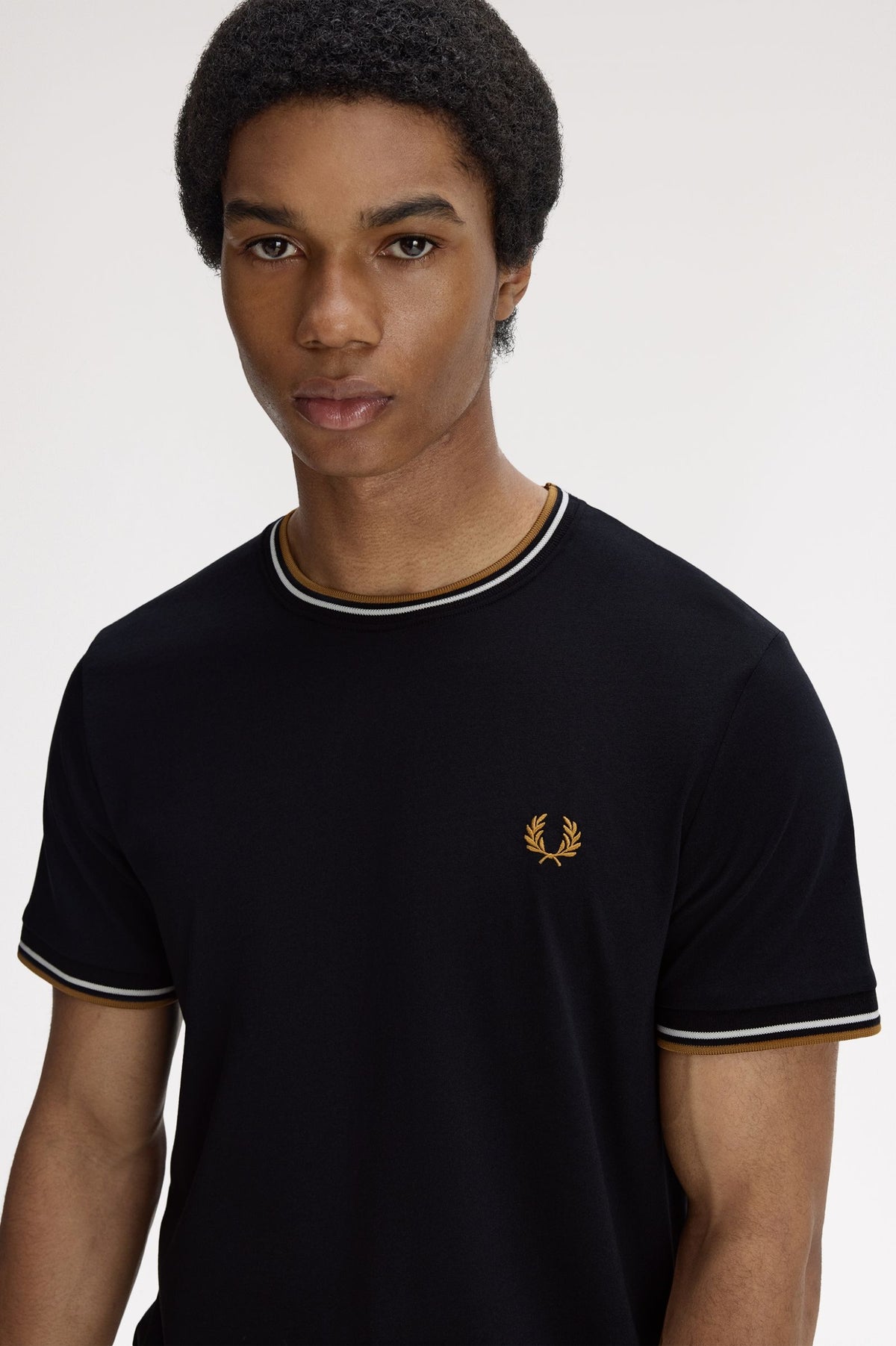 Twin Tipped T-Shirt- BLACK