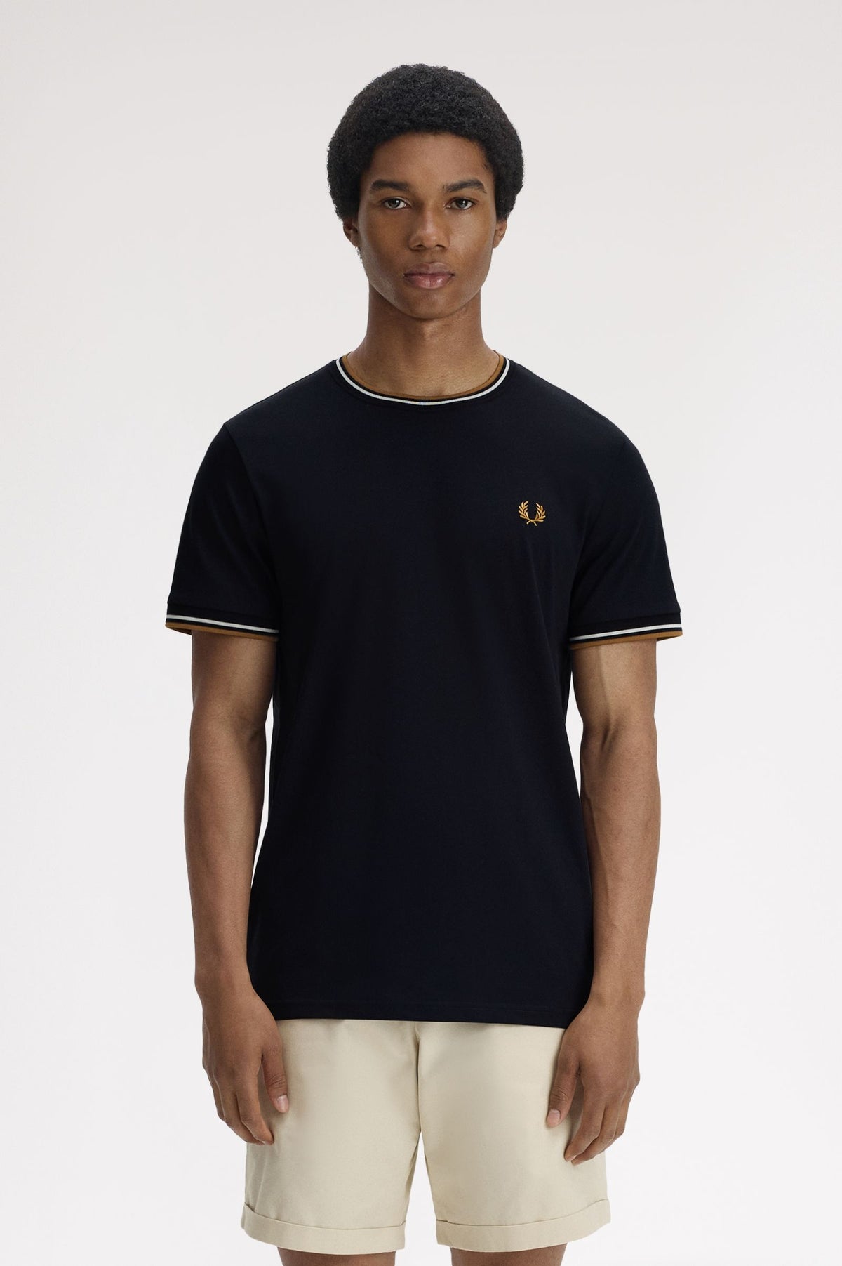 Twin Tipped T-Shirt- BLACK