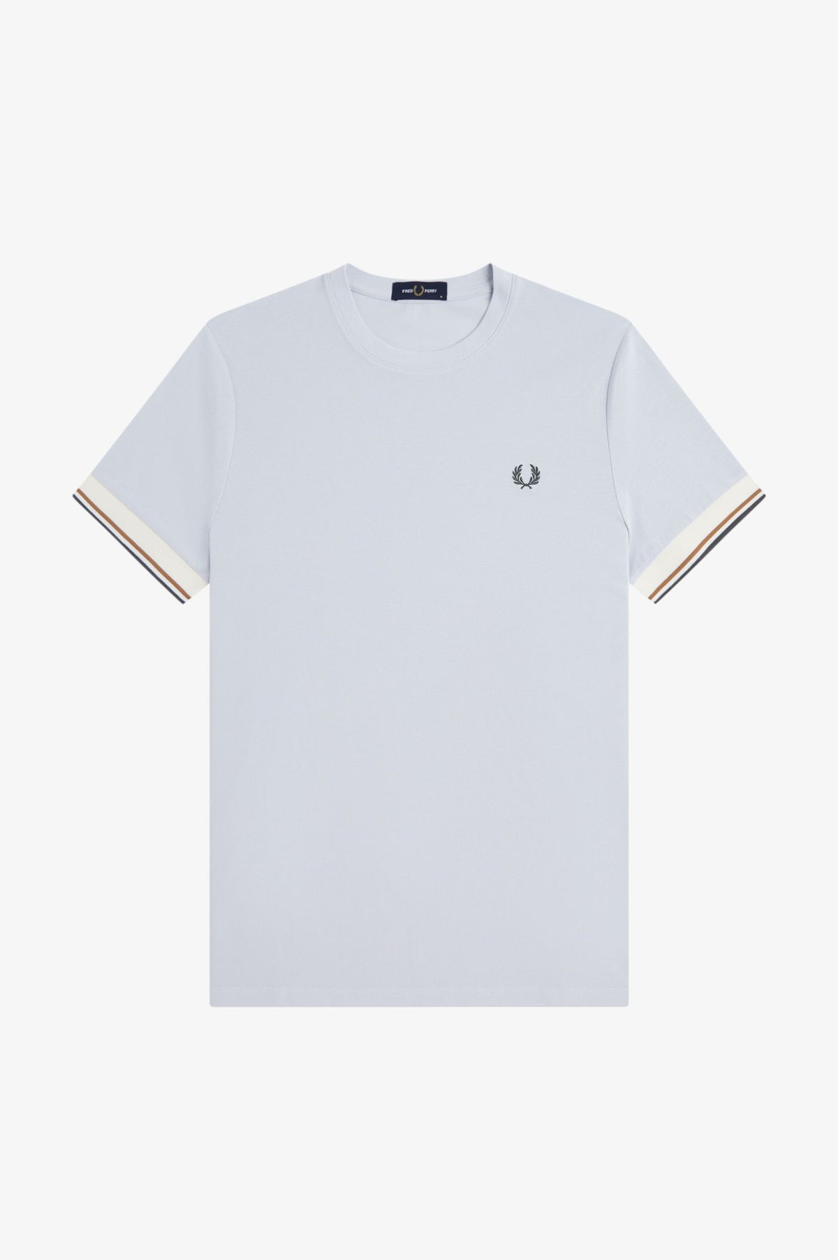 Twin Tipped Cuffed T-Shirt - Sky Blue