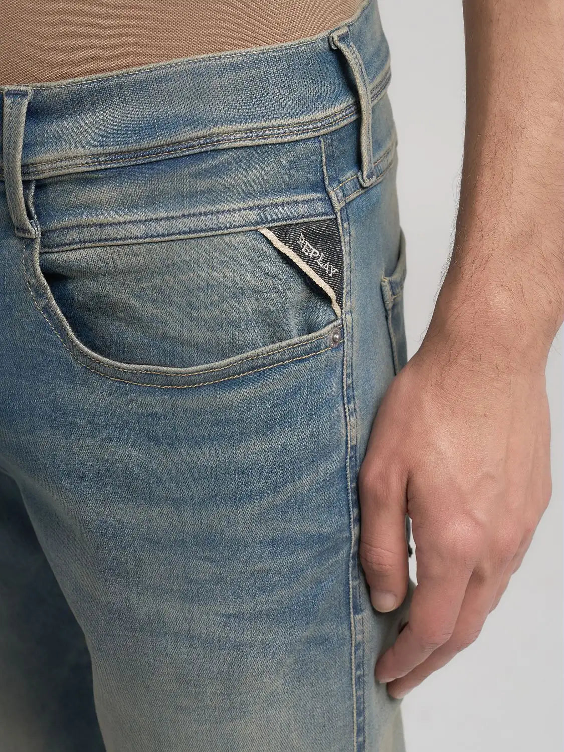 Hyperflex Dust Anbass Slim Fit Jean M914E.000.661 523 - Antique Blue