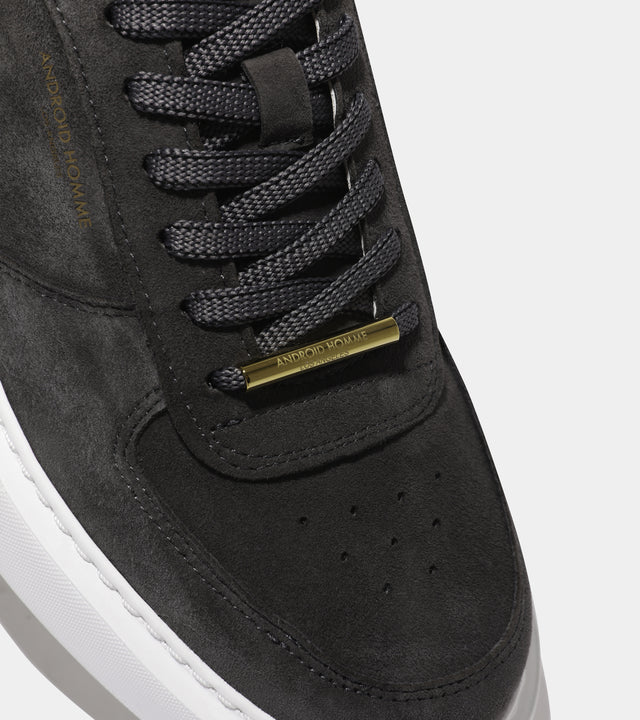 Manhattan Velvet Suede & Gold Hardware