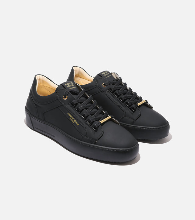 Venice Stealth Rubberised leather & Gold Hardware