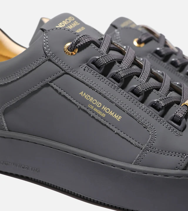 Venice Stealth Rubberised leather & Gold Hardware