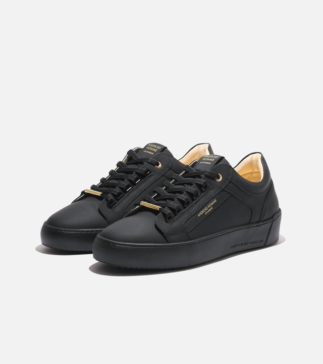 Venice Stealth Rubberised leather & Gold Hardware
