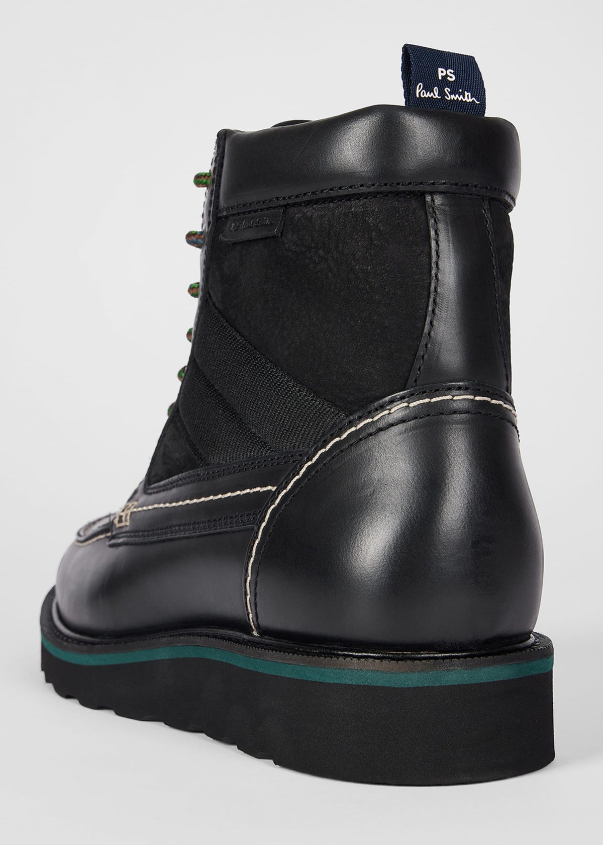 Curtis Laced Boot - Black