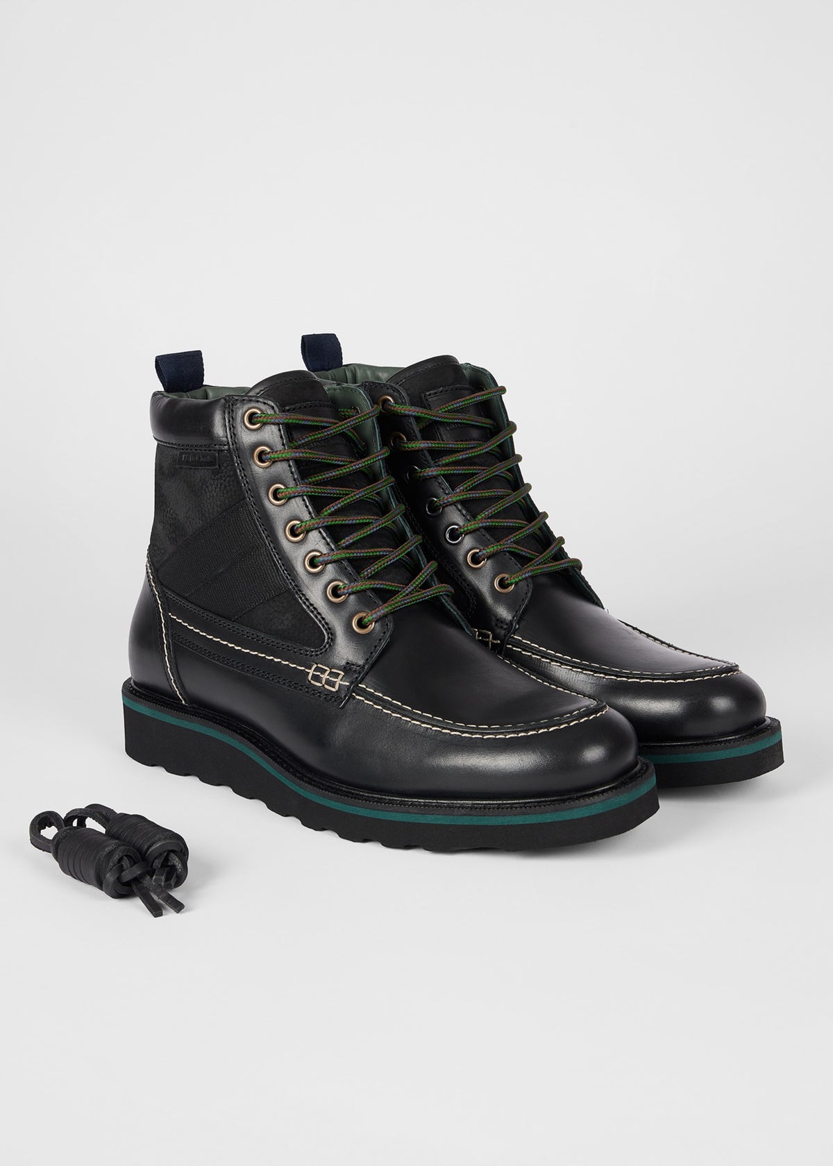 Curtis Laced Boot - Black