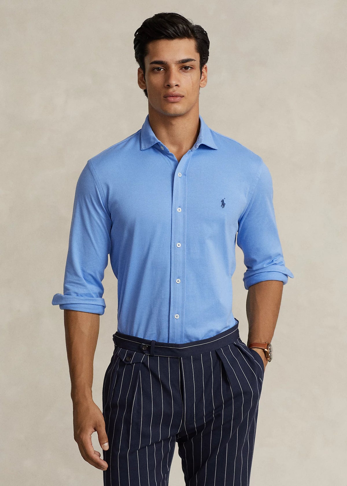 Estate Jersey Shirt - Harbour Blue