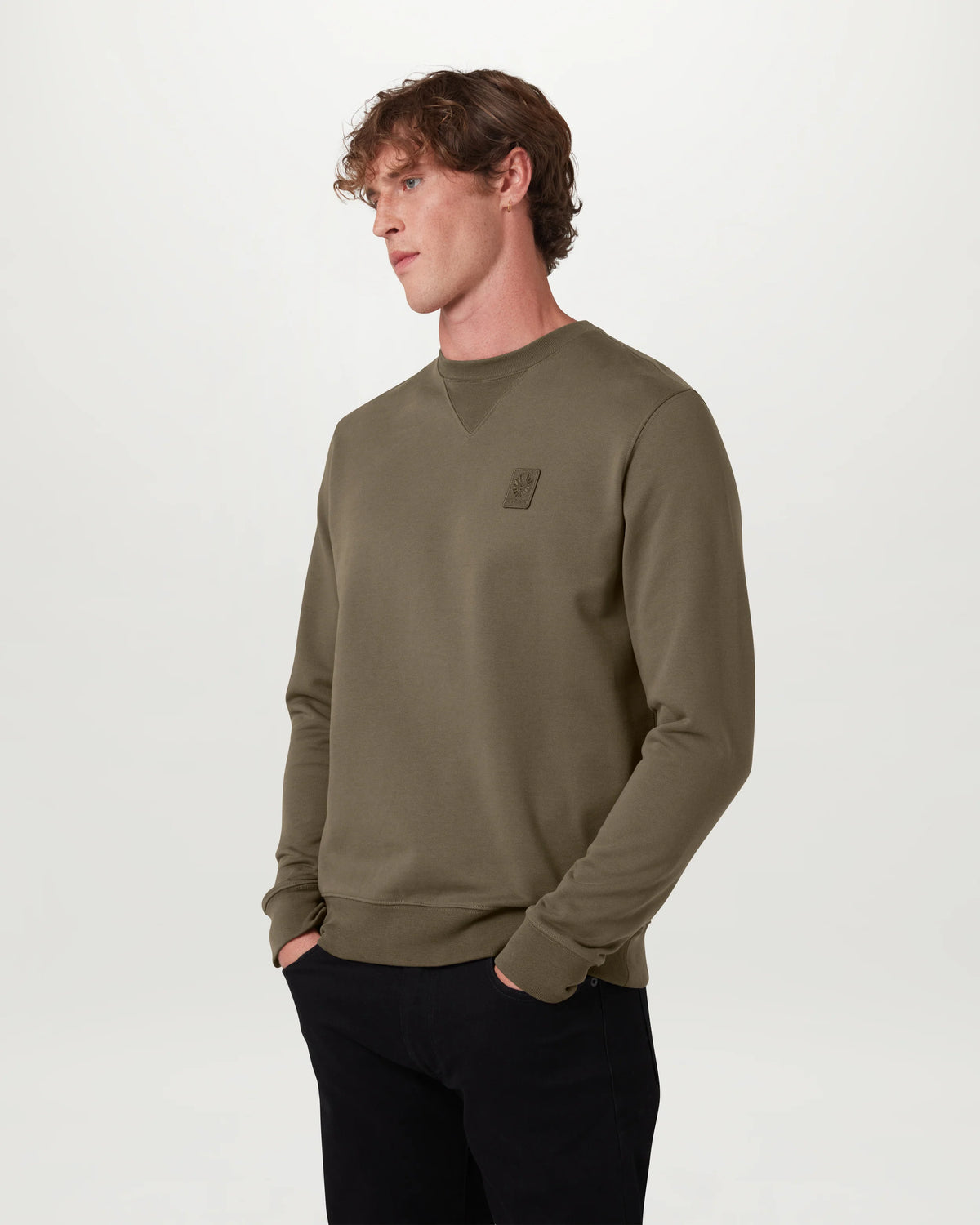 Curator Crewneck Sweatshirt - Khaki