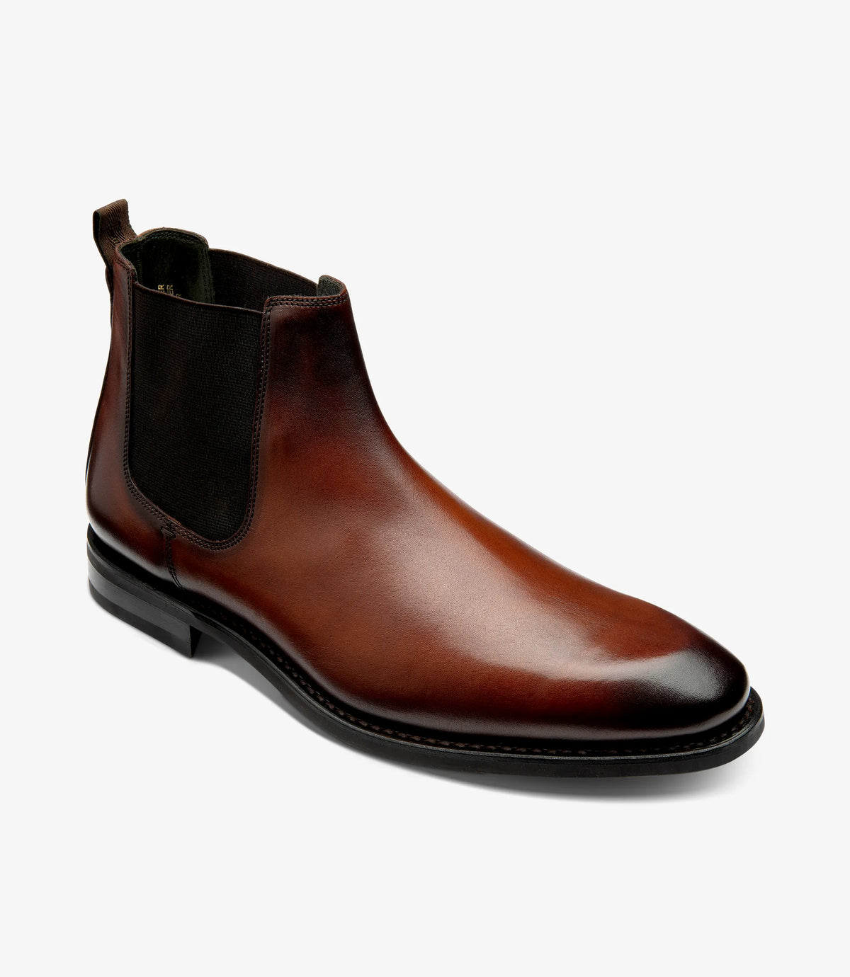 McBride Calf Leather Chelsea Boot - Brown