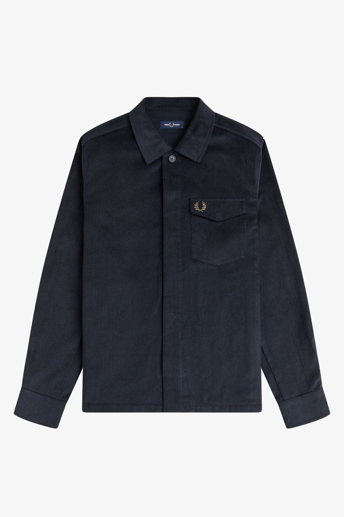 Corduroy Overshirt - Navy
