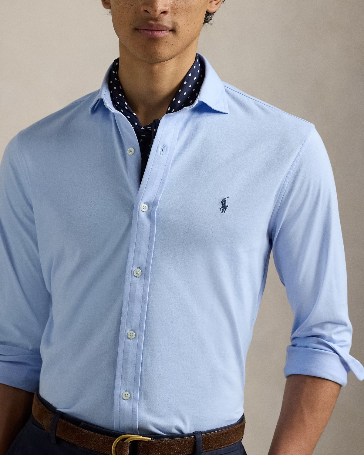 Estate Jersey Shirt - Sky Blue