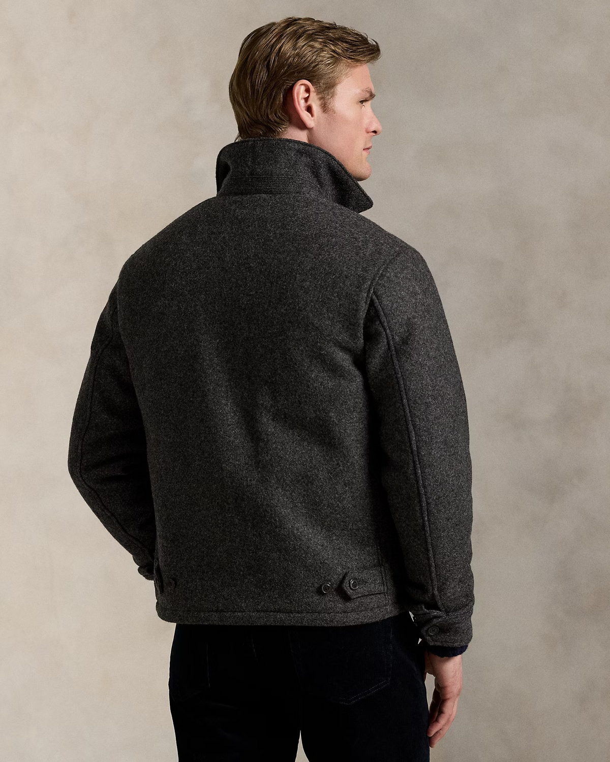 Langdon Wool Jacket - Grey