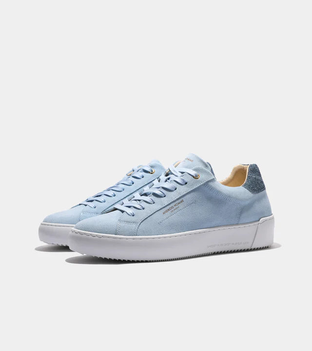 Zuma Suede Glitter Reflective Heel Trim-SKY BLUE