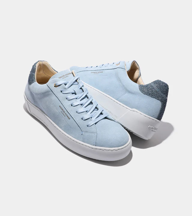 Zuma Suede Glitter Reflective Heel Trim-SKY BLUE