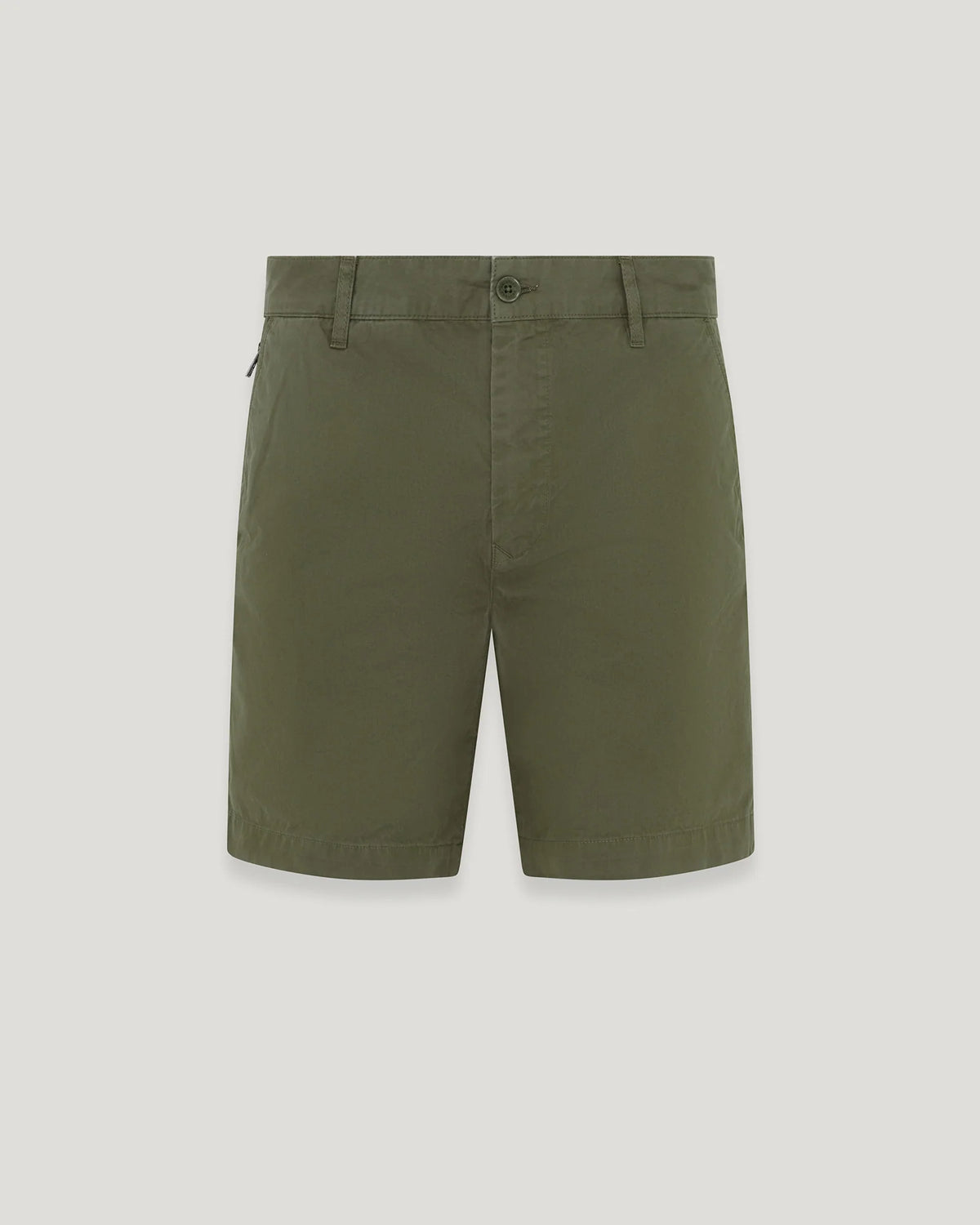 Cotton Rally Chino Short - Khaki Green