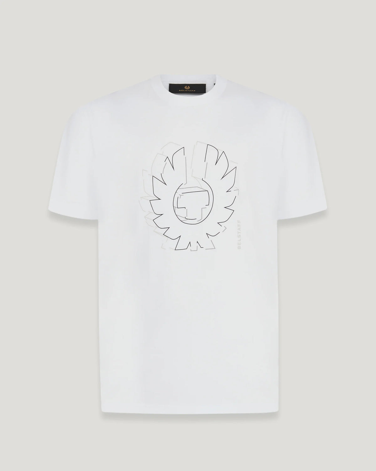 Deconstructed Phoenix Logo T-Shirt - White