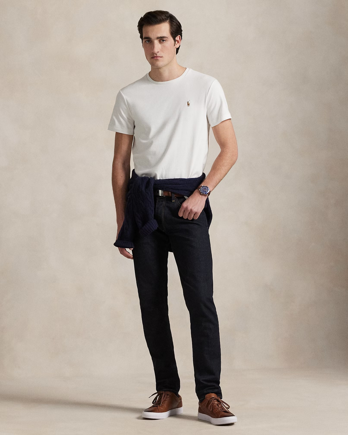 Custom Slim Fit Soft Cotton T-Shirt - White